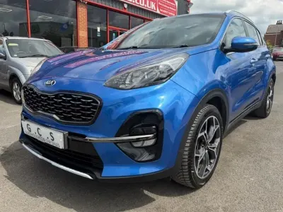 Used Kia Sportage GT-Line 134 HP (98 kW) 2018 Blue SUV