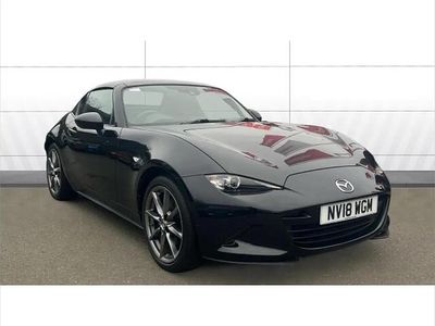 Black Used 2018 Mazda MX5 Inclusive Cabriolet | £15,988 (Fair price)