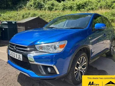 Used Mitsubishi ASX 117 HP (86 kW) 2019 Blue SUV