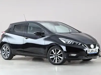 Używany Nissan Micra Tekna 101 KM (74 kW) 2020 Czarny Hatchback