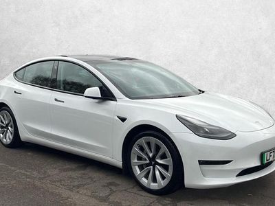White Used 2021 Tesla Model 3 Long Range AWD Sedan | £18,499 (Good price)