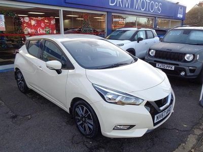 Used Nissan Micra Acenta 71 HP (52 kW) 2017 White Hatchback