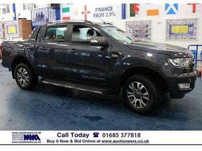 used Ford Ranger WILDTRAK 3.2TDCI 200PS AUTO 4X4 DOUBLE CAB PICK UP