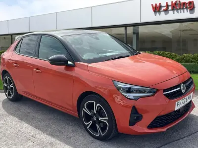 Used Vauxhall Corsa Edition 130 HP (95 kW) 2022 Orange Hatchback