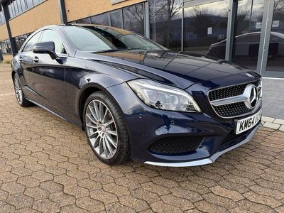 Used Mercedes CLS220 AMG line 2014 Blue Coupe