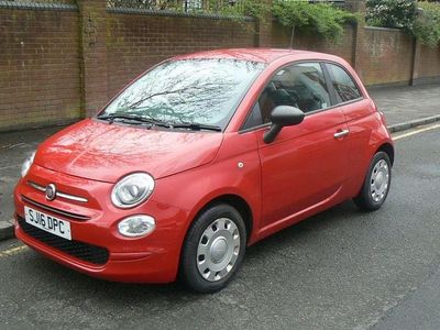 Gebraucht Fiat 500 Pop 69 PS (50 kW) 2016 Rot Kleinwagen