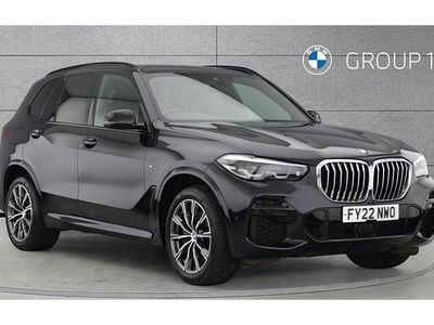 Used BMW X5 M Sport 286 HP (210 kW) 2022 Black sapphire metallic paint SUV