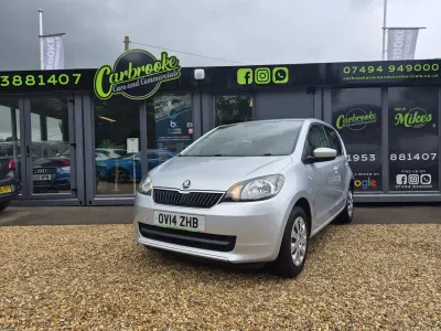 Gebraucht Skoda Citigo SE 2014 Silber Kleinwagen
