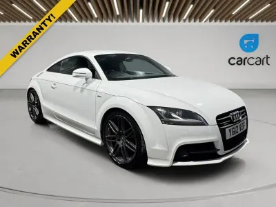 Used Audi TT Black Edition 170 HP (125 kW) 2012 White Coupe
