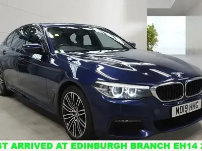 Used BMW 530e M Sport 252 HP (185 kW) 2019 Blue Sedan