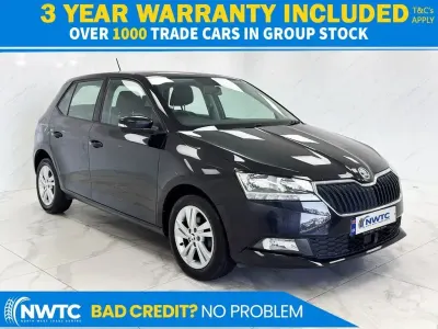 Used Skoda Fabia SE 60 HP (44 kW) 2019 Black Hatchback