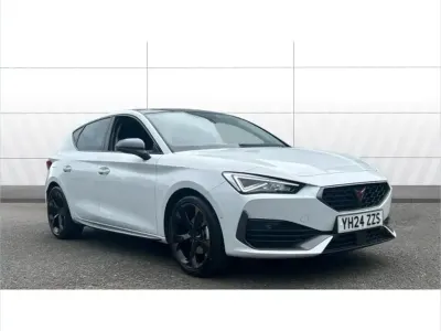 Used Cupra Leon 150 HP (110 kW) 2024 White Hatchback