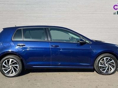 Used VW Golf VII Edition 115 HP (84 kW) 2020 Blue Hatchback