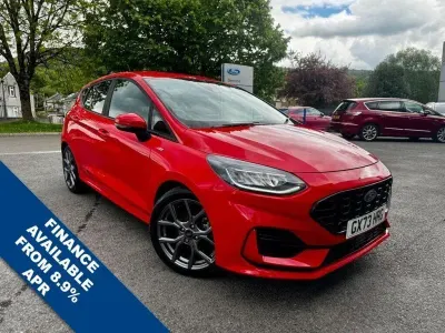 Used Ford Fiesta ST-Line 125 HP (91 kW) 2023 Red Hatchback