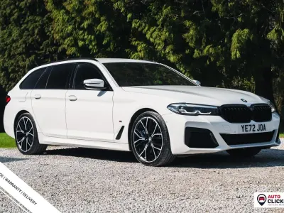 Used BMW 530 M Sport 2022 White Estate