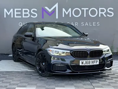 Used BMW 530e M Sport 2018 Black Sedan