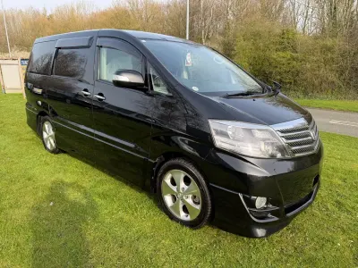 Usado Toyota Alphard 159 HP (116 kW) 2006 Preto Monovolume
