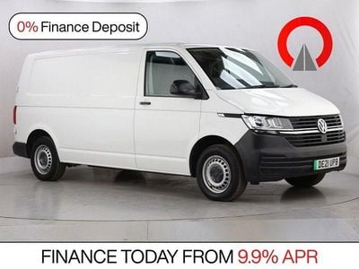 Begagnad VW Transporter 80 kW (110 HK) 2021 Vit Van