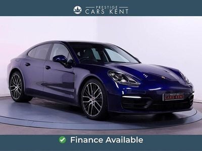 Blue Used 2022 Porsche Panamera Sedan | £66,822 (Fair price)
