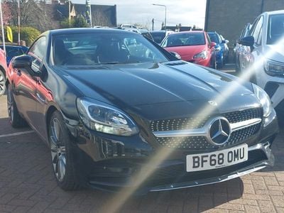 Begagnad Mercedes SLC180 AMG line 156 HK (114 kW) 2018 Svart Cab