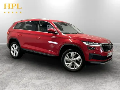 Used Skoda Kodiaq SE L 200 HP (147 kW) 2022 Red SUV