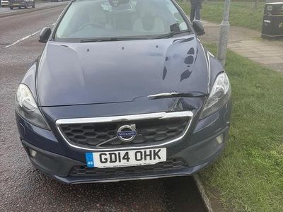 Used Volvo V40 2014 Blue Hatchback