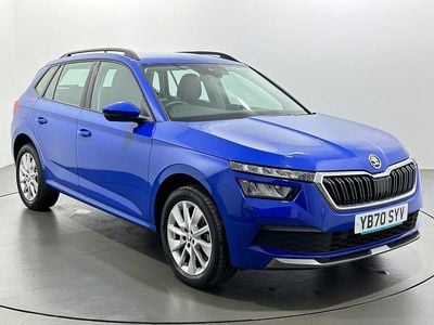 Used Skoda Kamiq SE 95 HP (69 kW) 2020 Blue SUV