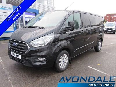 Black Used 2022 Ford Transit Custom Limited Van | £13,790 (Good price)