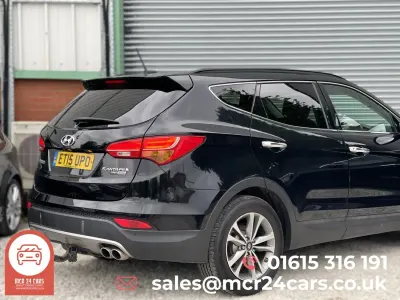 Begagnad Hyundai Santa Fe Premium 194 HK (142 kW) 2015 Svart SUV