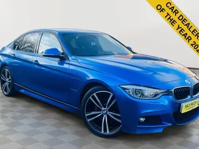 Begagnad BMW 330e M Sport 2016 Blå Sedan