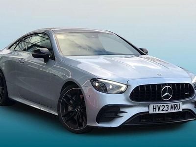 Metallic paint hightech silver Used 2023 Mercedes E53 AMG AMG Coupe | £47,995