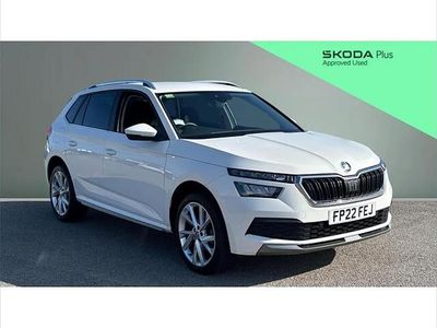 Used Skoda Kamiq SE L Executive 150 HP (110 kW) 2022 White SUV