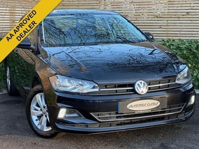Used VW Polo SE 95 HP (69 kW) 2018 Black Hatchback