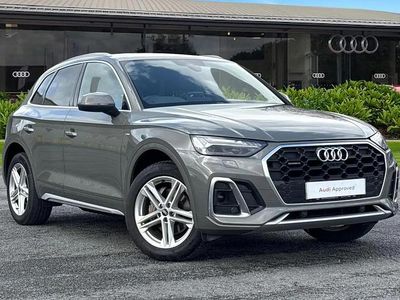Used Audi Q5 S-Line 200 HP (147 kW) 2022 Grey SUV