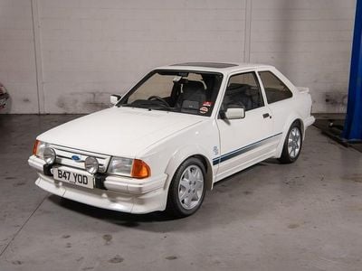 White Used 1985 Ford Escort RS Hatchback | £39,995