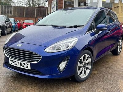 Blue Used 2017 Ford Fiesta Zetec Hatchback | £6,495 (Fair price)