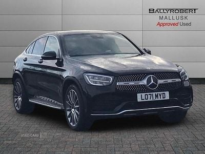 Black Used 2022 Mercedes GLC300 AMG Line Premium Coupe | £34,995 (Fair price)