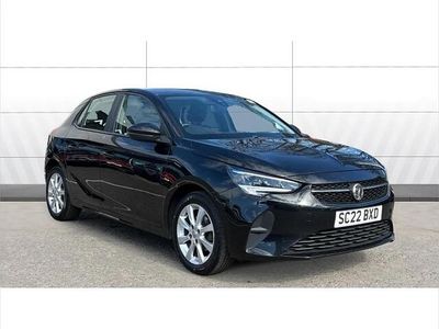Used Vauxhall Corsa Design Edition 75 HP (55 kW) 2022 Black Hatchback