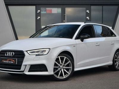 Begagnad Audi A3 Sportback Black Edition 150 HK (110 kW) 2019 Vit Halvkombi