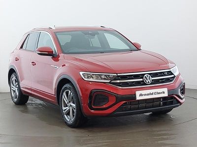 Używany VW T-Roc R-line 150 KM (110 kW) 2022 Czerwony SUV
