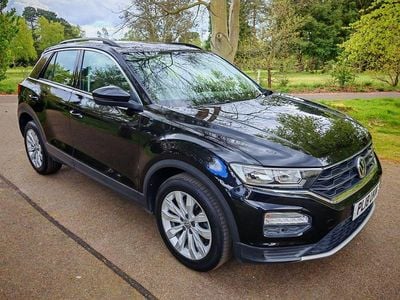 Begagnad VW T-Roc SE 115 HK (84 kW) 2018 Svart SUV