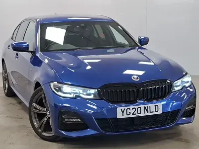 Used BMW 320 M Sport 184 HP (135 kW) 2020 Blue Sedan