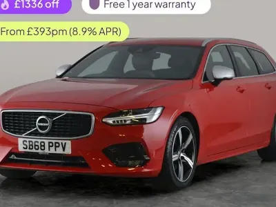 Used Volvo V90 R-Design 190 HP (139 kW) 2018 Red Estate