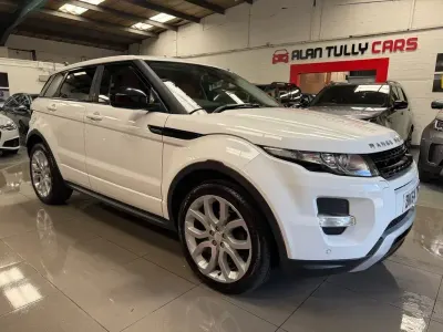 Used Land Rover Range Rover evoque Dynamic 190 HP (139 kW) 2014 White SUV