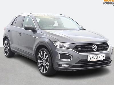 Grey Used 2020 VW T-Roc R-line SUV | £17,695 (Fair price)