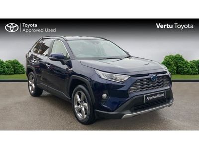 Blue Used 2020 Toyota RAV4 Hybrid SUV | £26,671 (A bit pricey)
