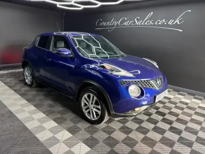 Used Nissan Juke N-Connecta 115 HP (84 kW) 2017 Blue SUV
