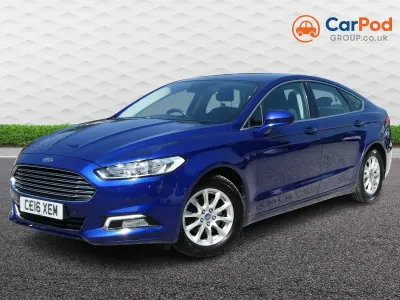 Used Ford Mondeo Titanium 150 HP (110 kW) 2016 Blue Hatchback