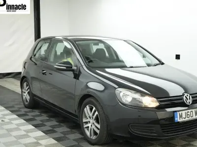 Usado VW Golf VI 80 HP (58 kW) 2010 Preto Citadino