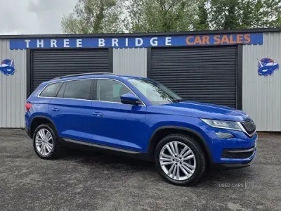 Usado Skoda Kodiaq SE L 150 HP (110 kW) 2020 Azul SUV